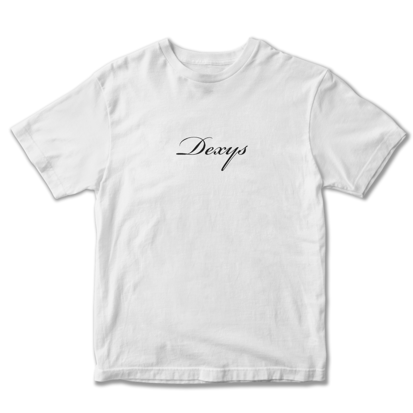 Dexys Logo - T-shirt (White/Black)