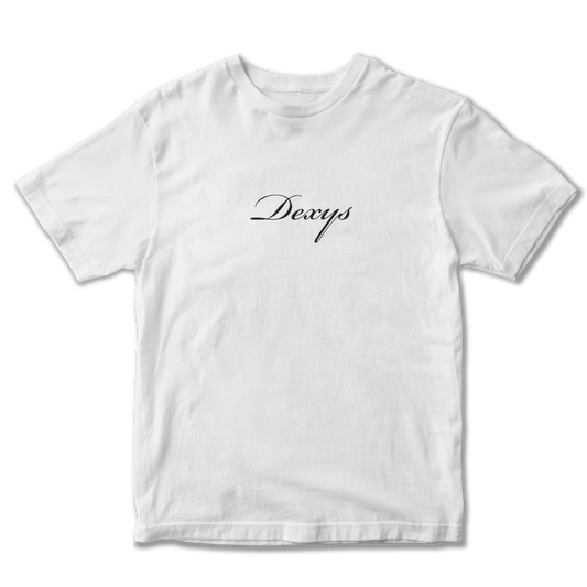 Dexys Logo - T-shirt (White/Black)